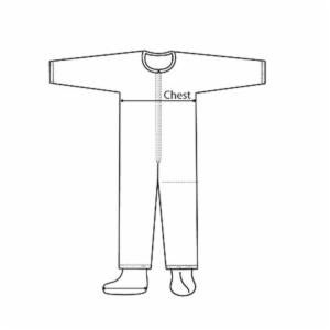 Aramsco DuPont Ty122S-6X White Tyvek Coveralls with Boots