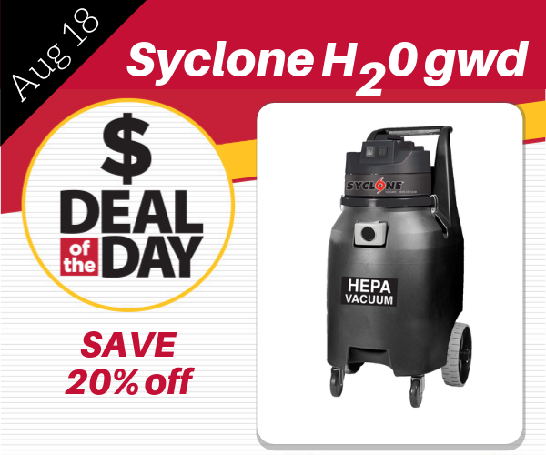 Syclone H20 gwd wet/dry vacuum.