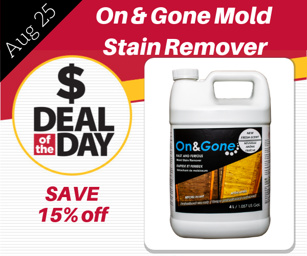 On & Gone Mold Stain remover.