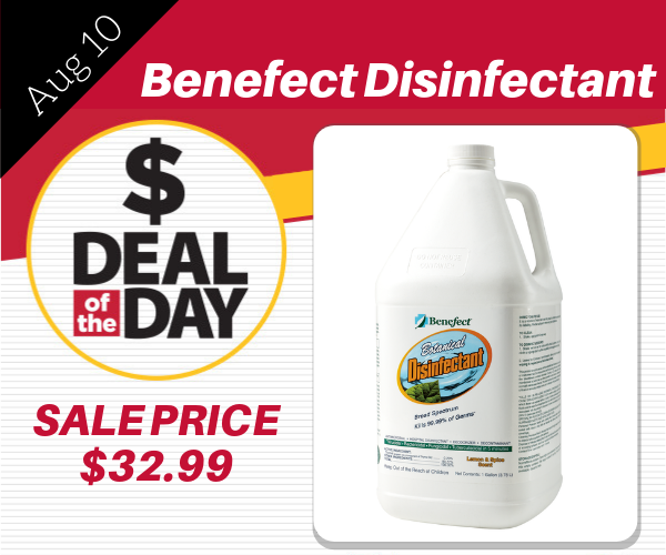 Benefect, Antimicrobial, Botanical Disinfectant, 1 gallon.