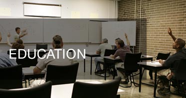 Education and training section.
