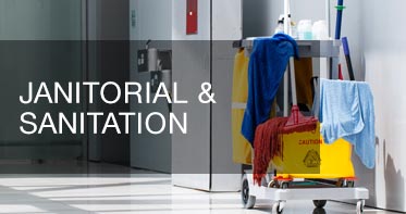 Janitorial and sanitation.